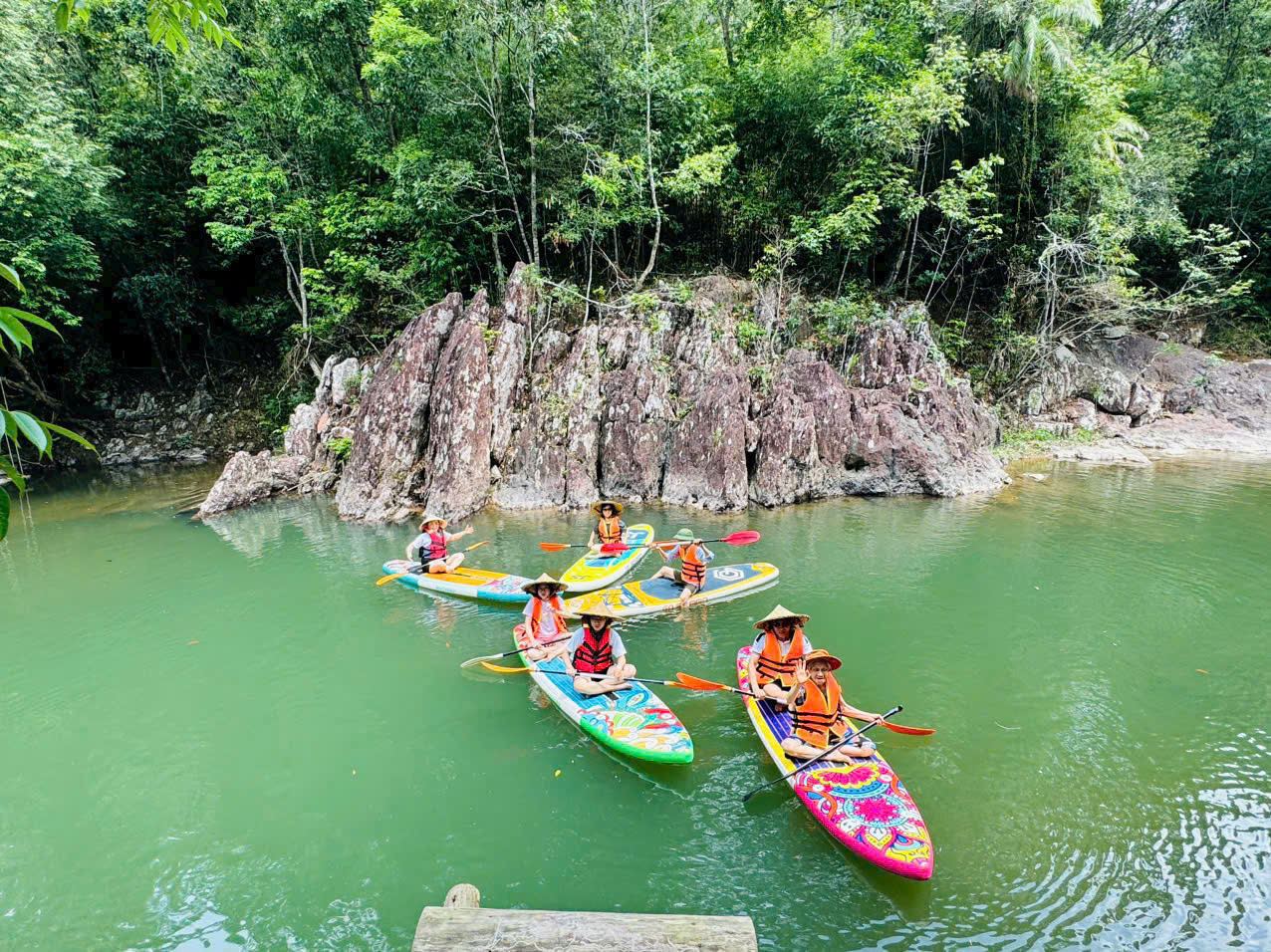 Suối mát, SUP & bè tre — 5
